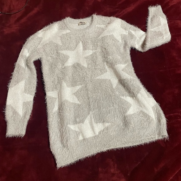 Show Me Your MuMu Dresses & Skirts - Show Me Your Mumu Sweater Dress - silver star